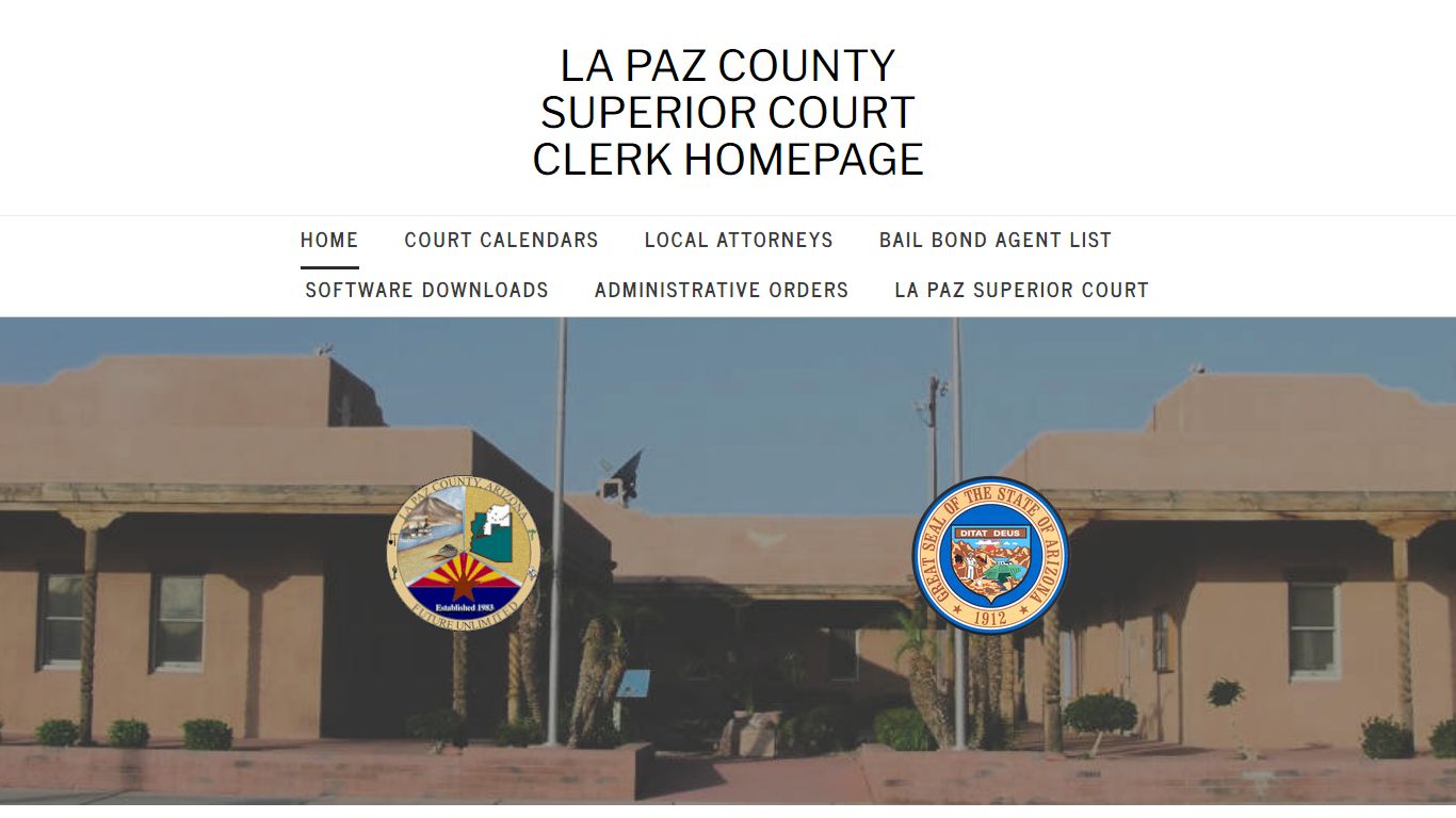 LA PAZ COUNTY SUPERIOR COURT CLERK HOMEPAGE - Home